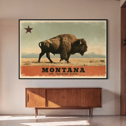 Montana Wild - Hand Painting