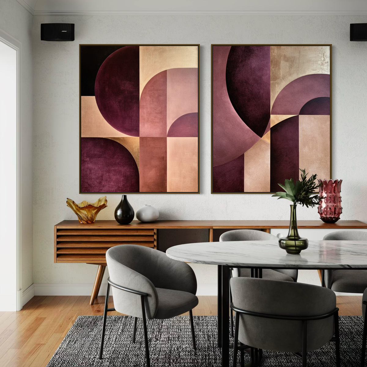 Burgundy Elegance 