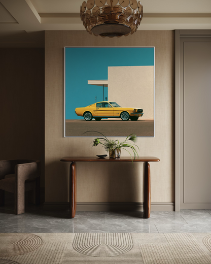 Mustang Sally - Hand Painting