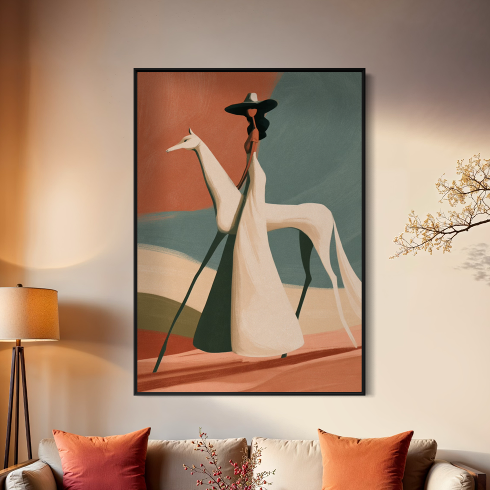 The Wild and the Graceful - Hand Painting