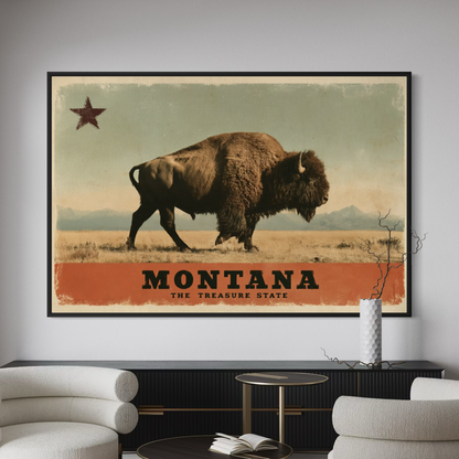 Montana Wild - Hand Painting