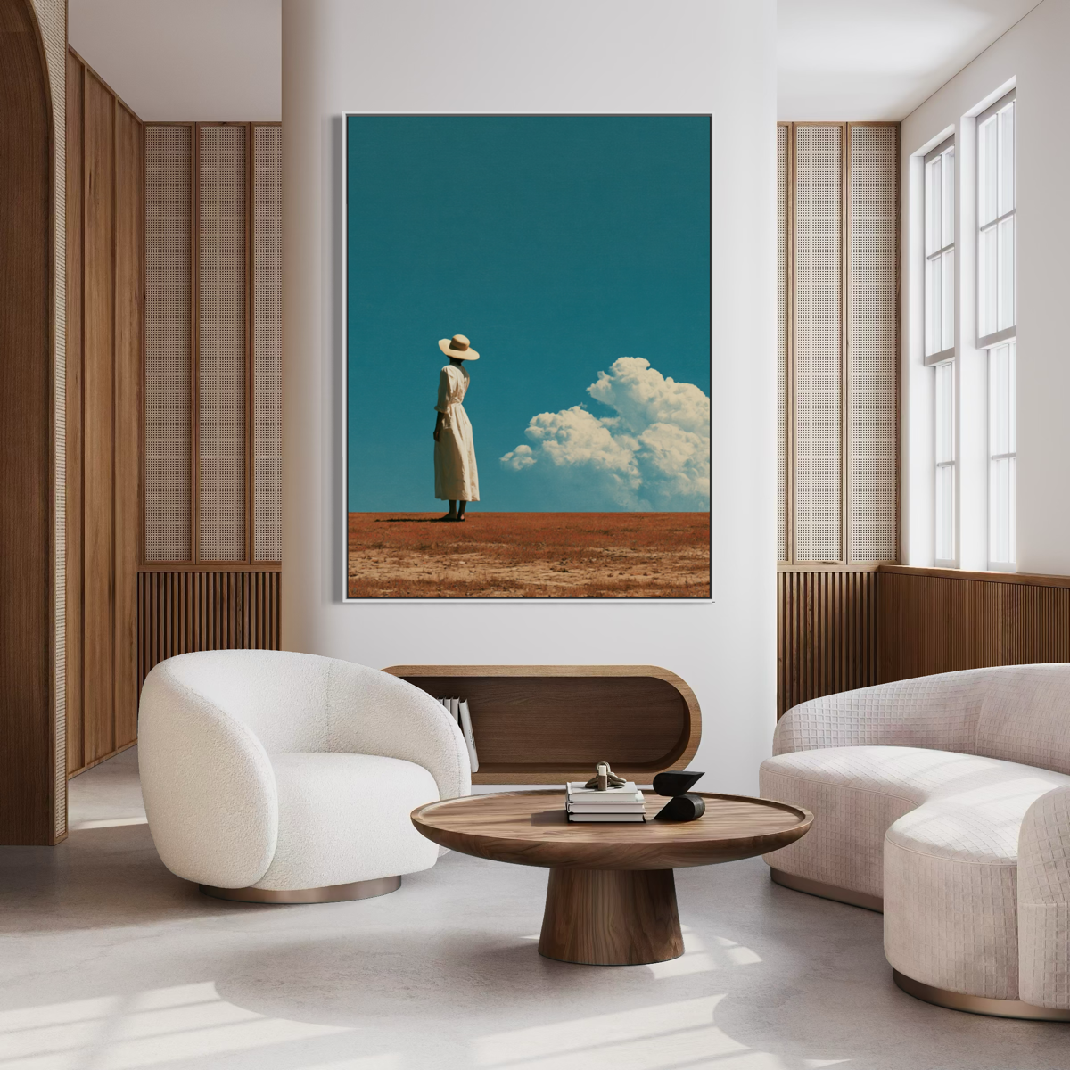 The American Horizon - Hand Painting 