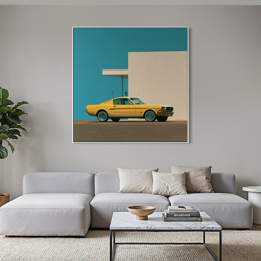 Mustang Sally - Hand Painting