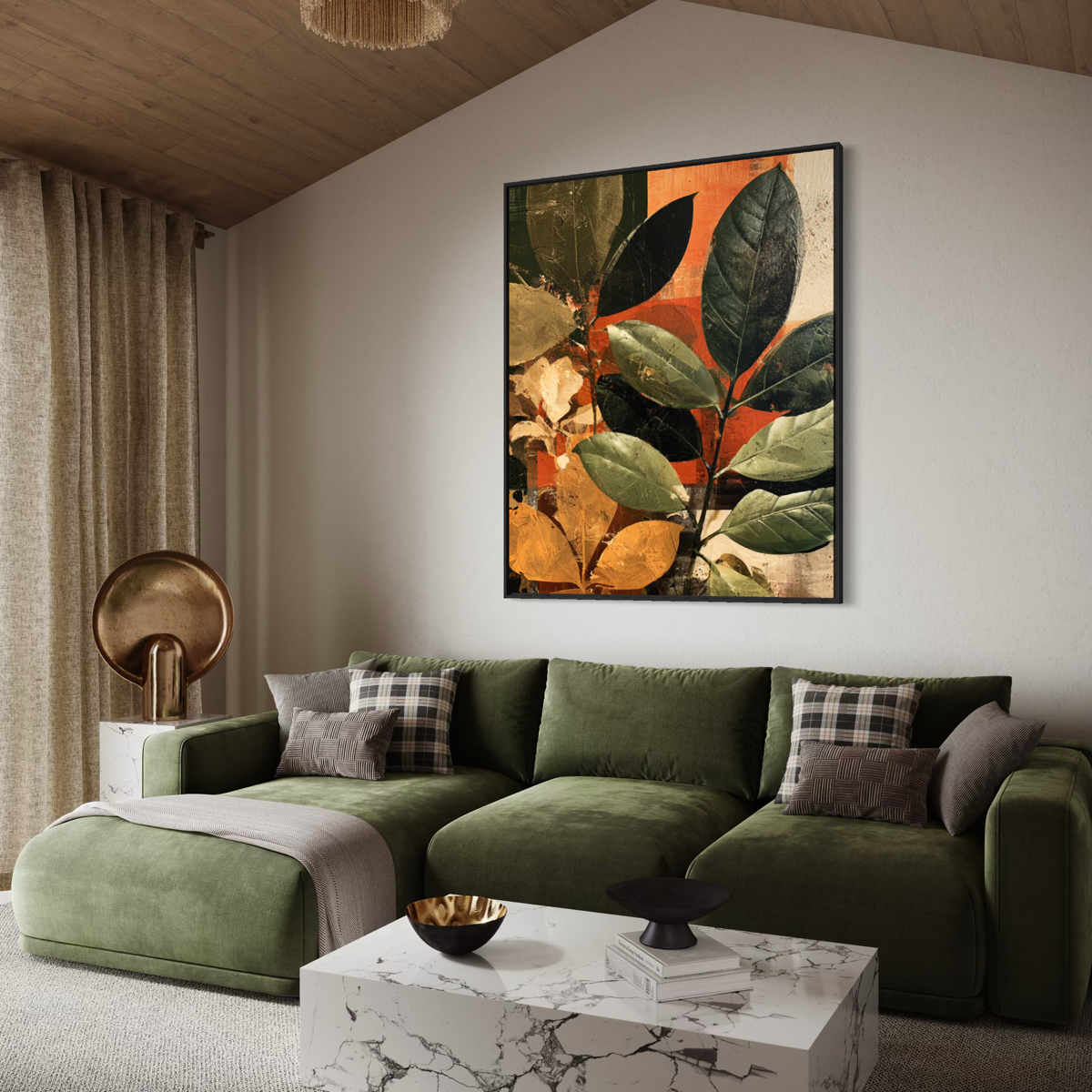 Abstract Ochre 