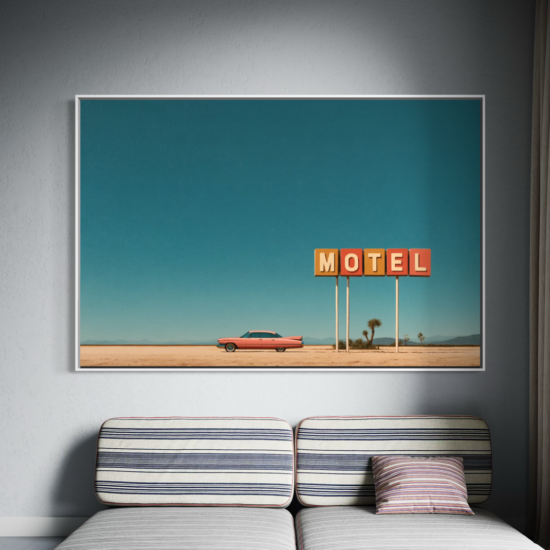 Heartbreak Hotel - Hand Painting