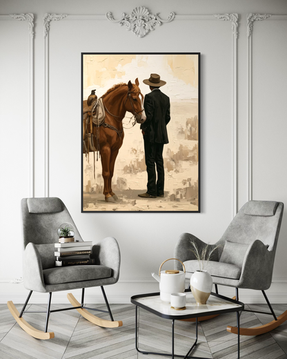 A Cowboy’s Best Friend - Hand Painting