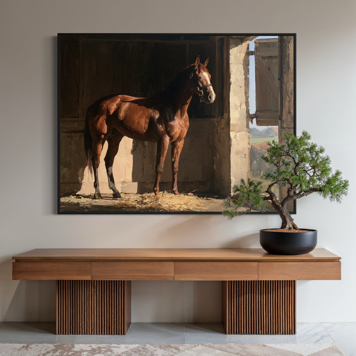The Prairie Rider - Hand Painting