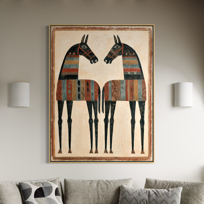 Kindred Spirits - Hand Painting