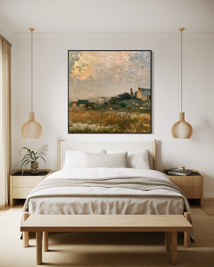 Where Time Stands Still - Hand Painting
