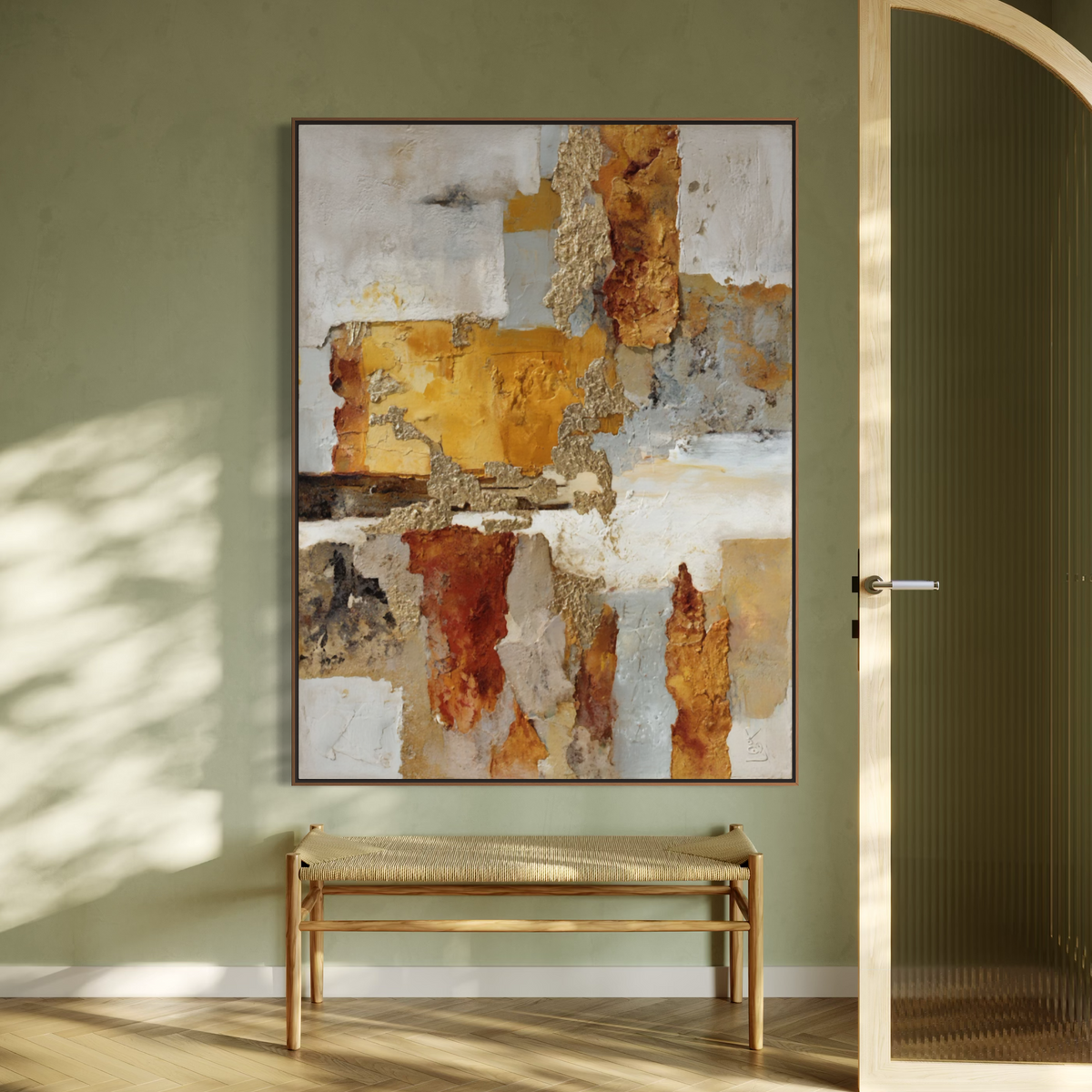 The Golden Relic Arte da parete orizzontale