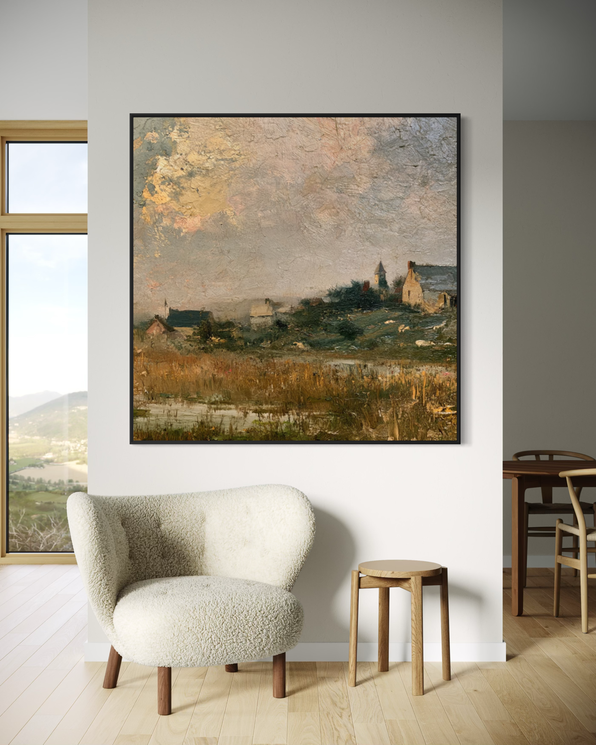 Where Time Stands Still - Hand Painting Vintage Collection