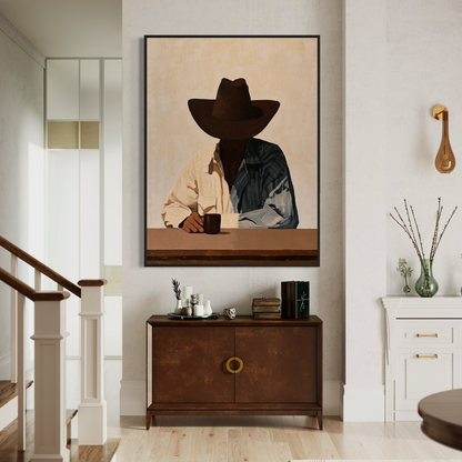The Midnight Cowboy - Hand Painting