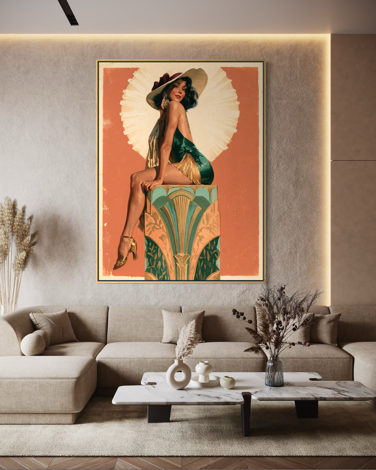 Aloha, Darling - Hand Painting Vintage Collection