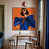 The Uptown Girl - Hand Painting