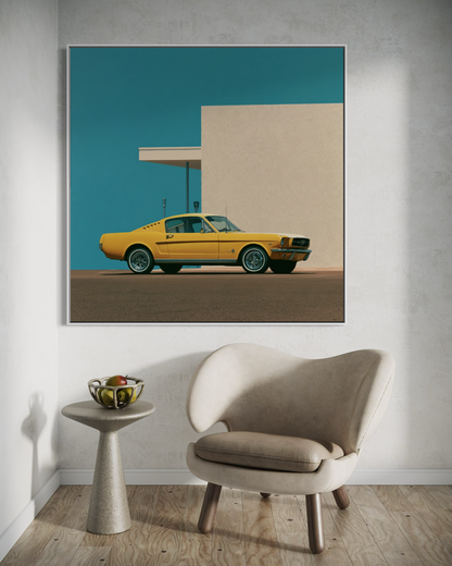 Mustang Sally - Hand Painting