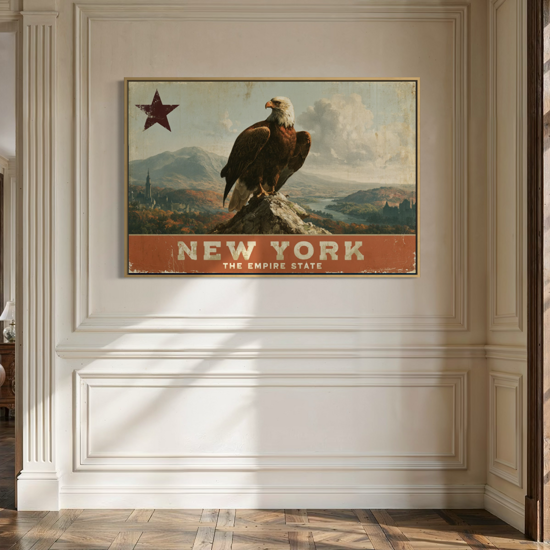 Land of the Free - Hand Painting