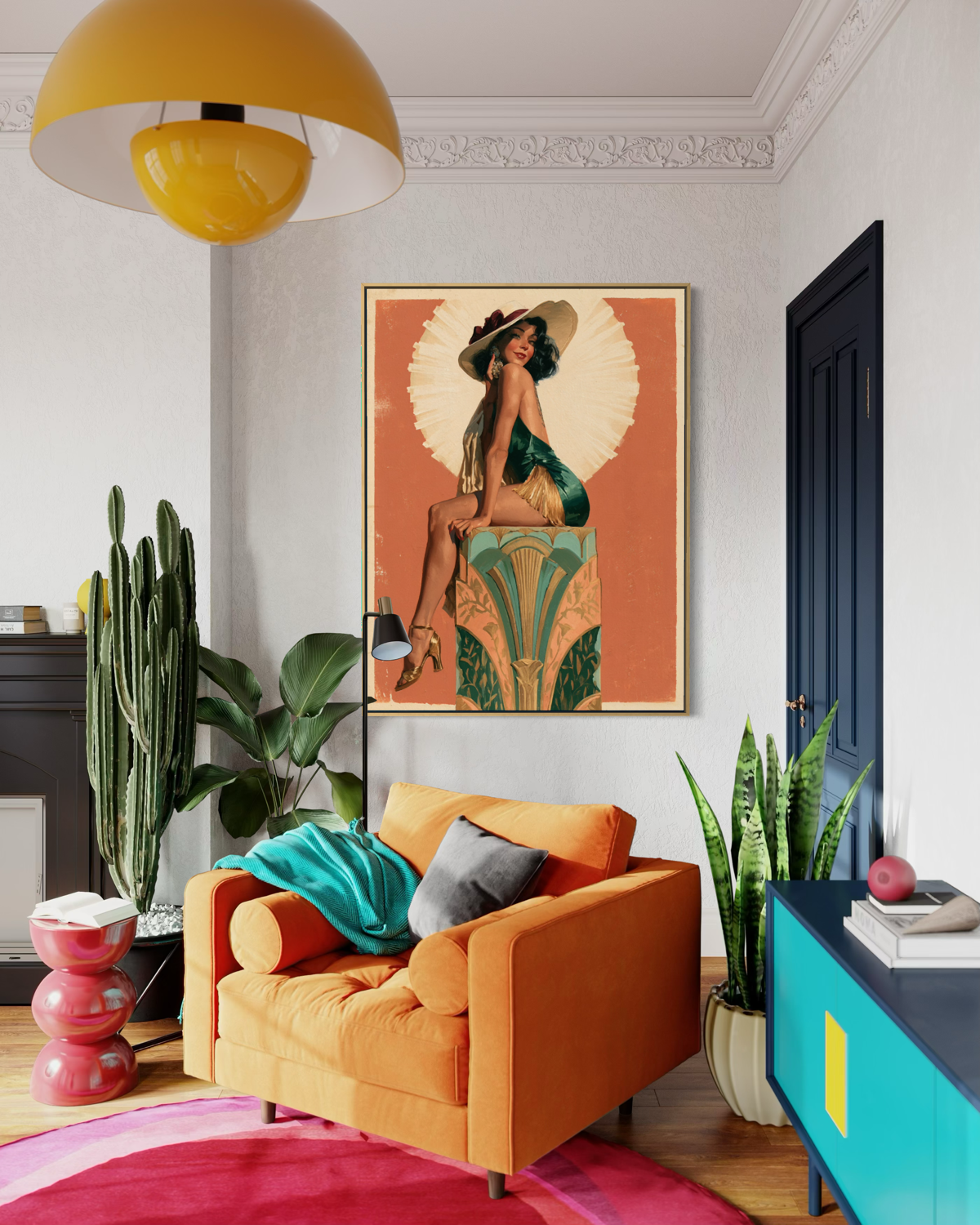 Aloha, Darling - Hand Painting Vintage Collection