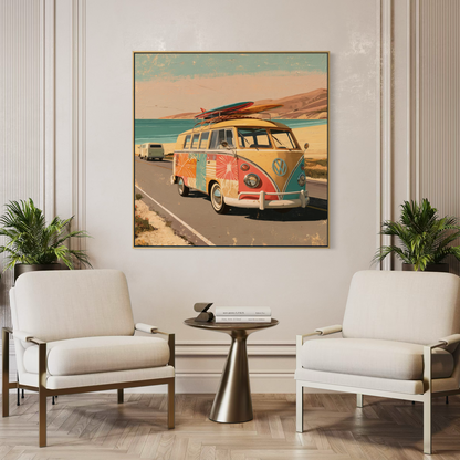 California Dreamin’ - Hand Painting