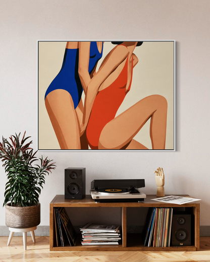 California Girls - Hand Painting