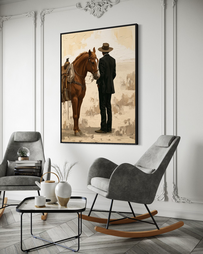 A Cowboy’s Best Friend - Hand Painting