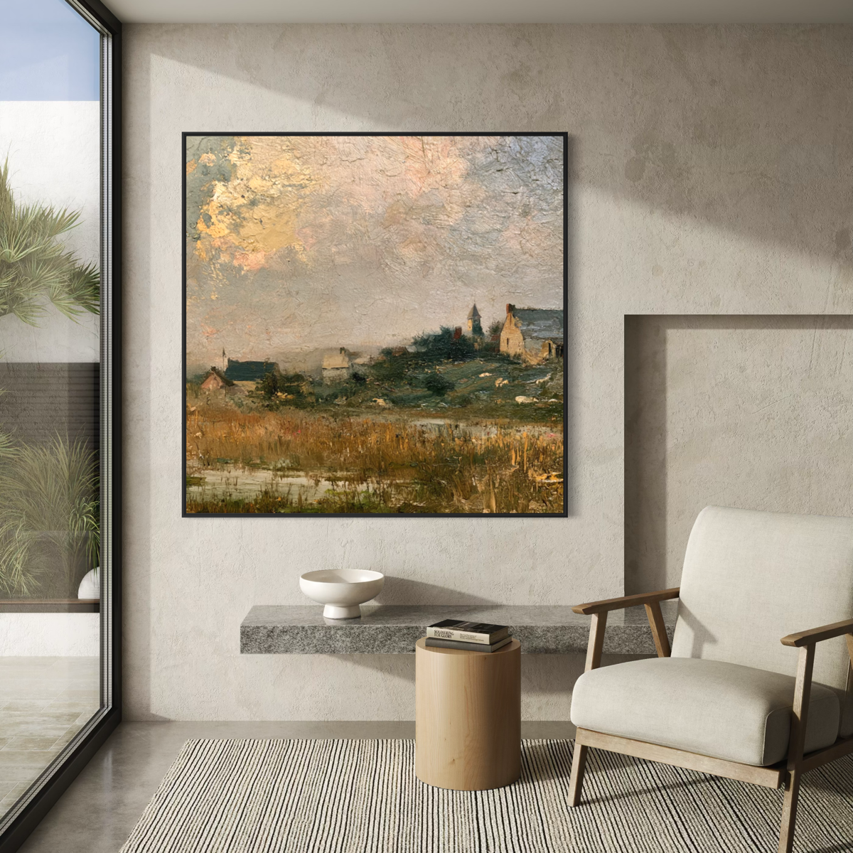Where Time Stands Still - Hand Painting Vintage Collection