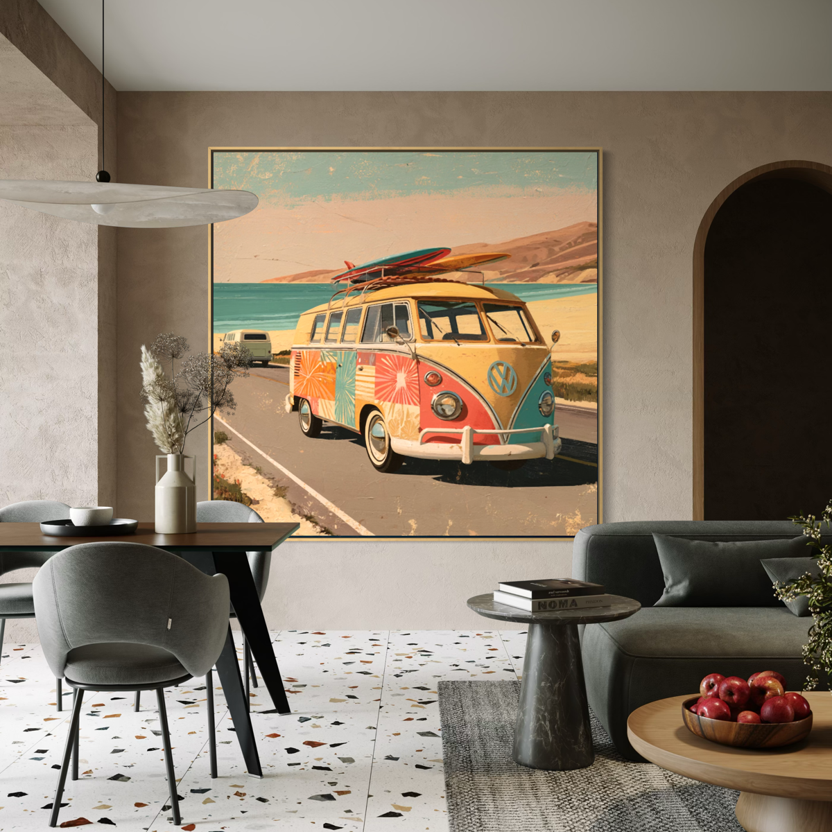 California Dreamin’ - Hand Painting