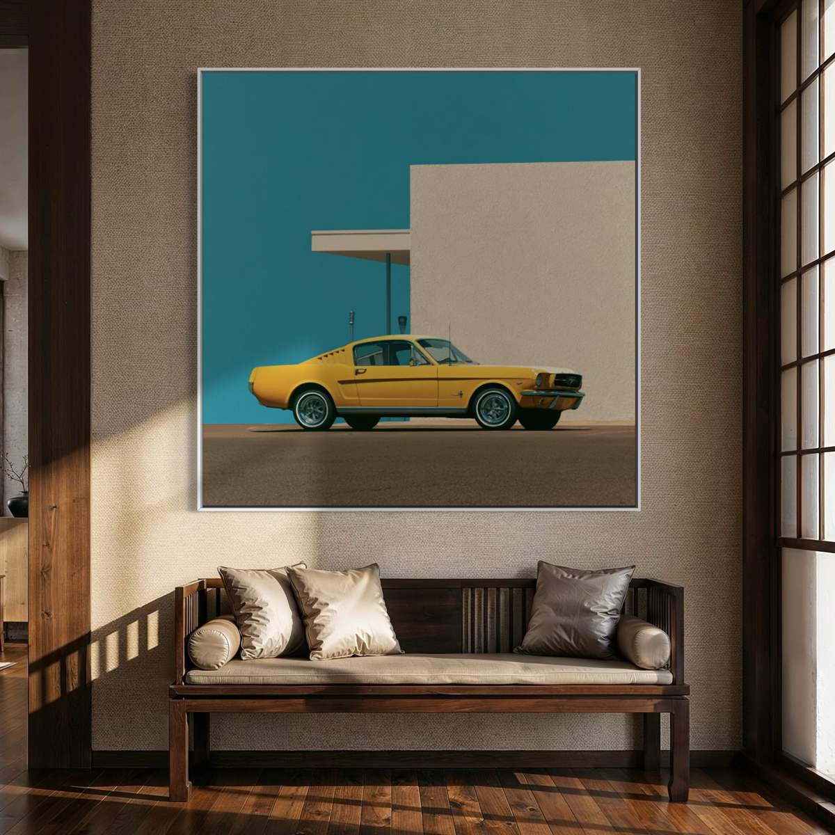 Mustang Sally - Hand Painting