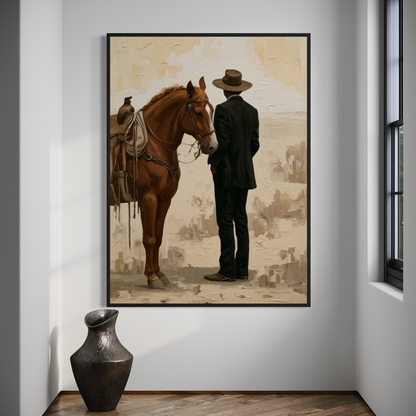 A Cowboy’s Best Friend - Hand Painting