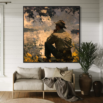 Gone Fishin’ - Hand Painting
