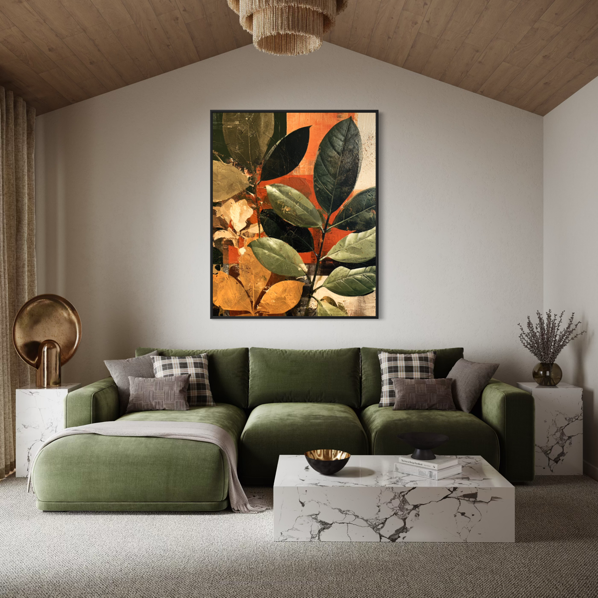 Abstract Ochre 
