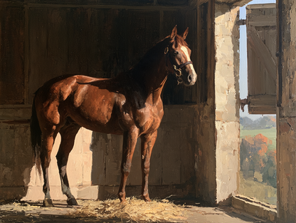 The Prairie Rider - Hand Painting