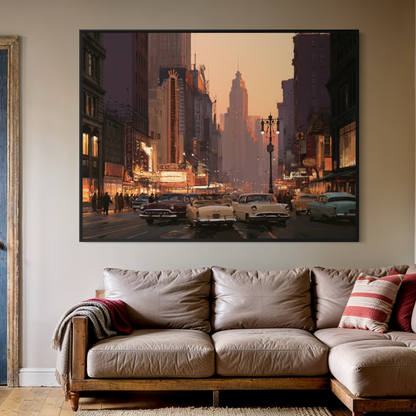 New York, New York - Hand Painting