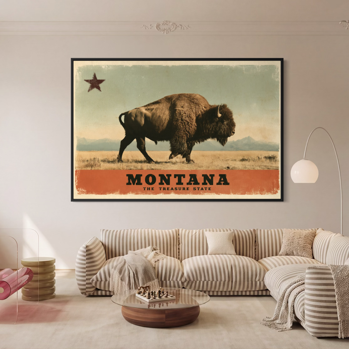 Montana Wild - Hand Painting Vintage Collection