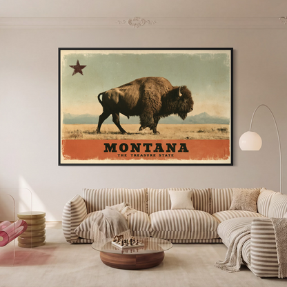 Montana Wild - Hand Painting