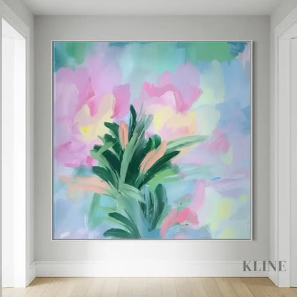 Dreamlike Petals - Hand Painting