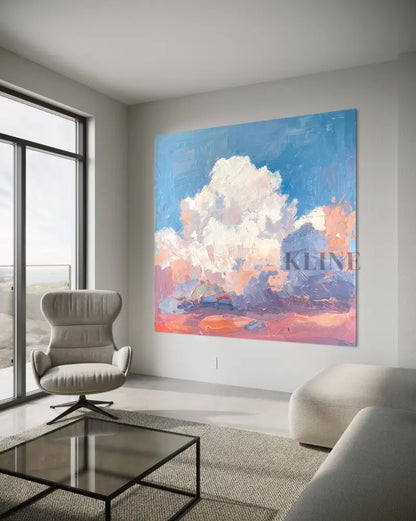 Dreamy Sky - Hand Painting