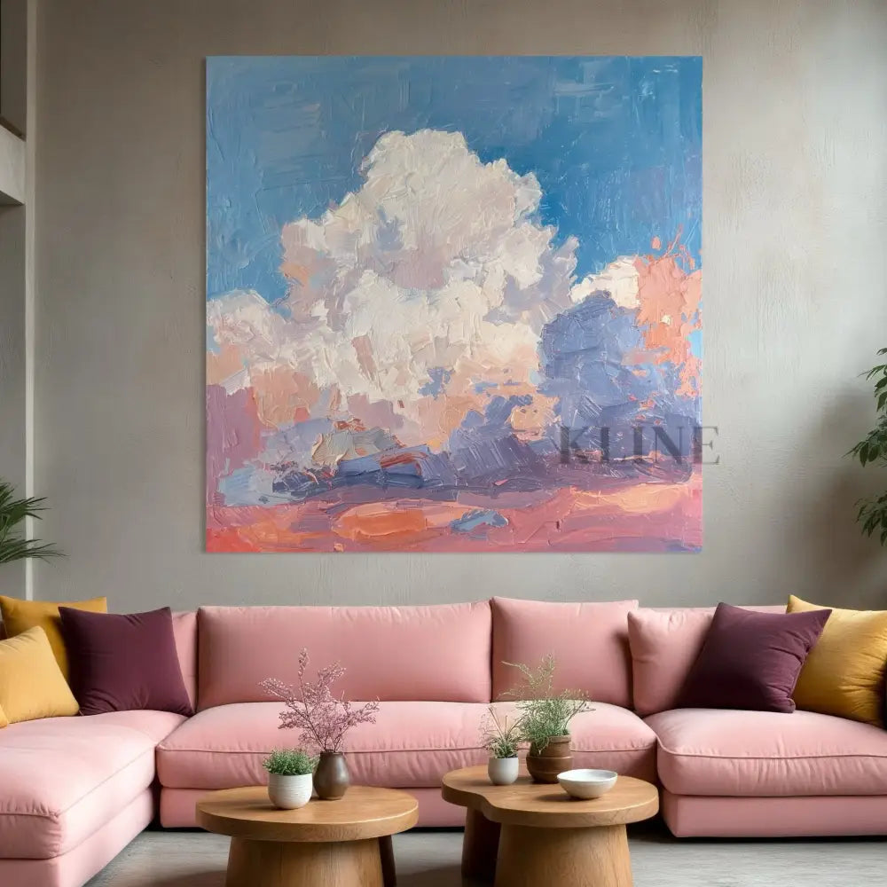 Dreamy Sky - Hand Painting
