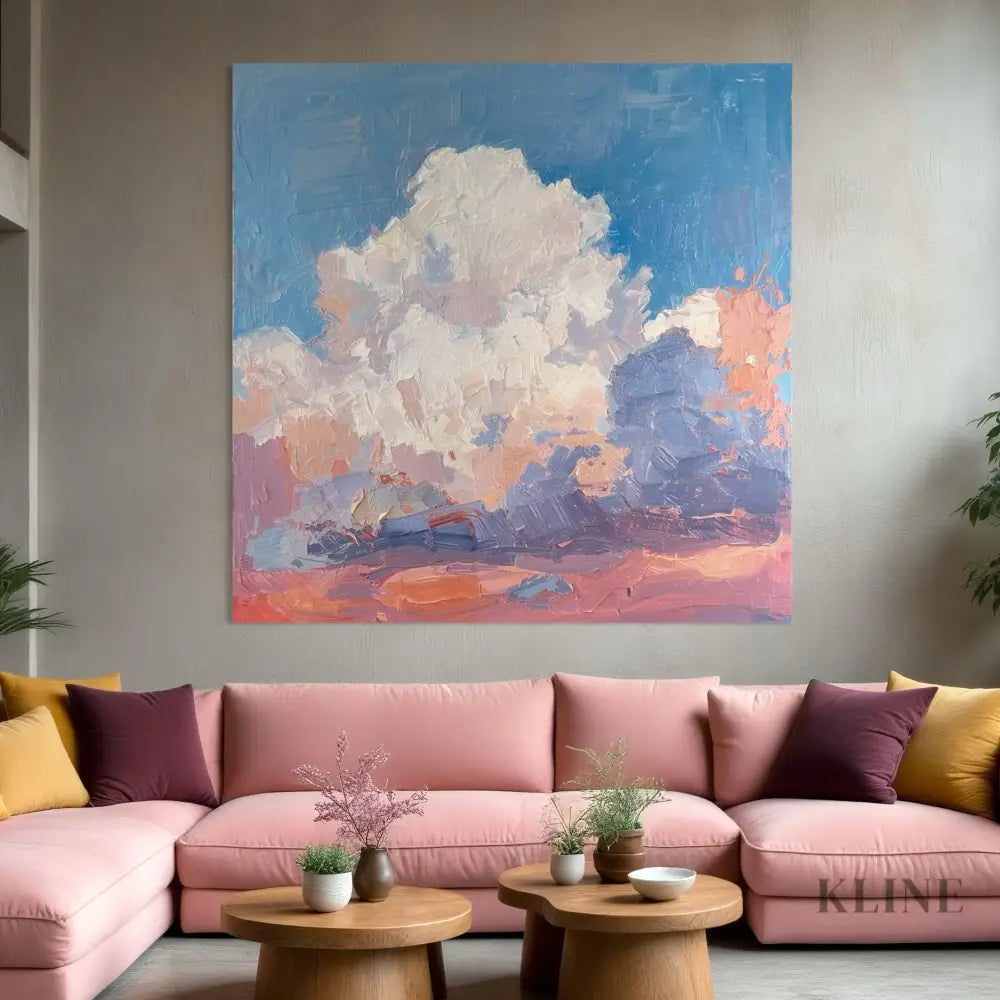 Dreamy Sky - Hand Painting