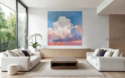 Dreamy Sky - Hand Painting