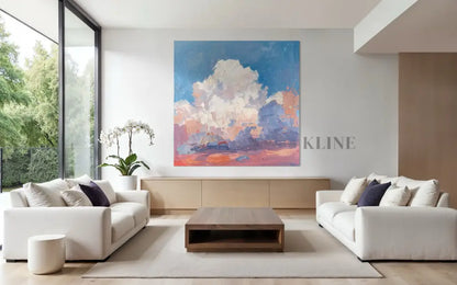 Dreamy Sky - Hand Painting