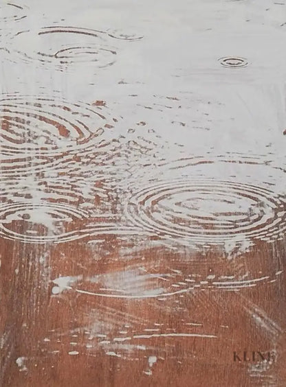 Drizzle Dreams - Hand Painting
