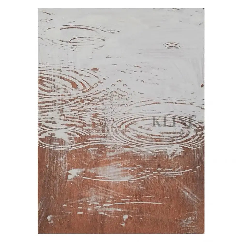 Drizzle Dreams - Hand Painting Art mural de salon
