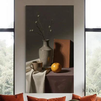 Earthen Quiet - Hand Painting