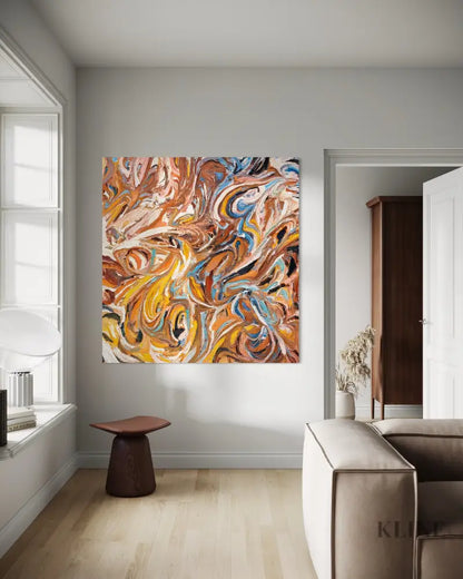 Earthen Vortex - Hand Painting