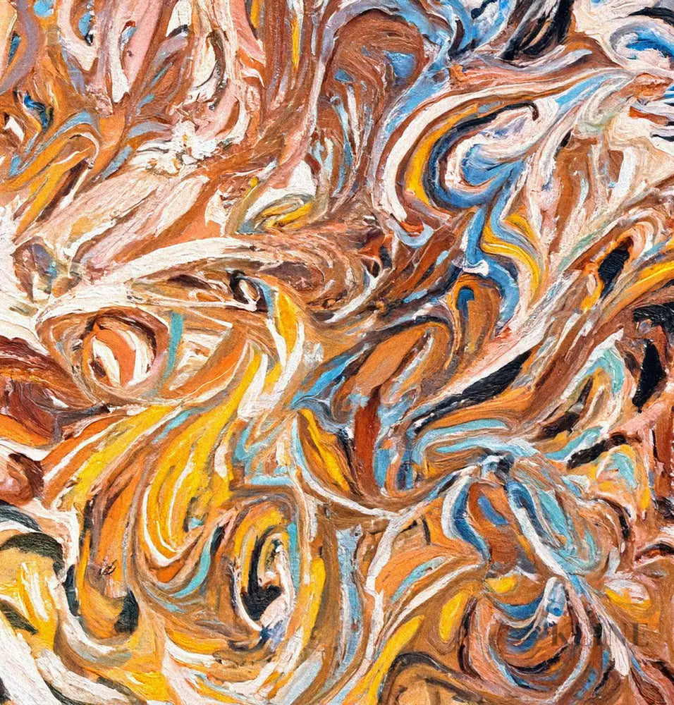 Earthen Vortex - Hand Painting