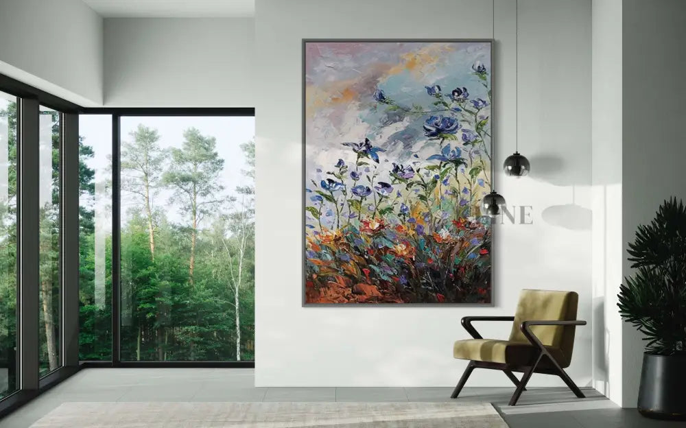 Earth’s Vibrant - Hand Painting