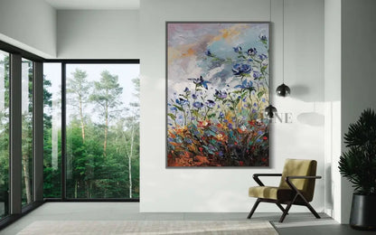 Earth’s Vibrant - Hand Painting