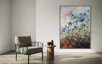 Earth’s Vibrant - Hand Painting