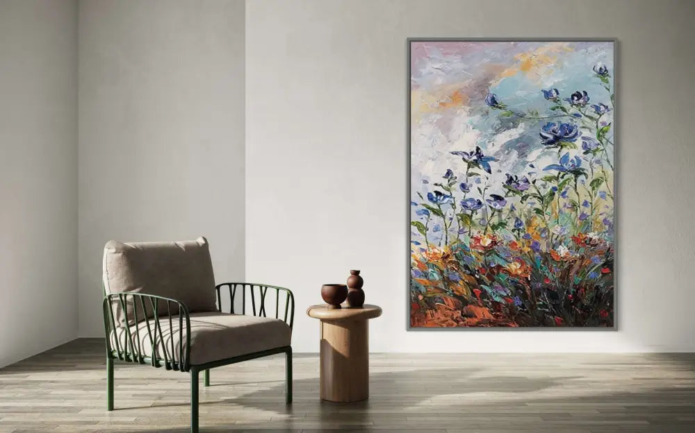 Earth’s Vibrant - Hand Painting