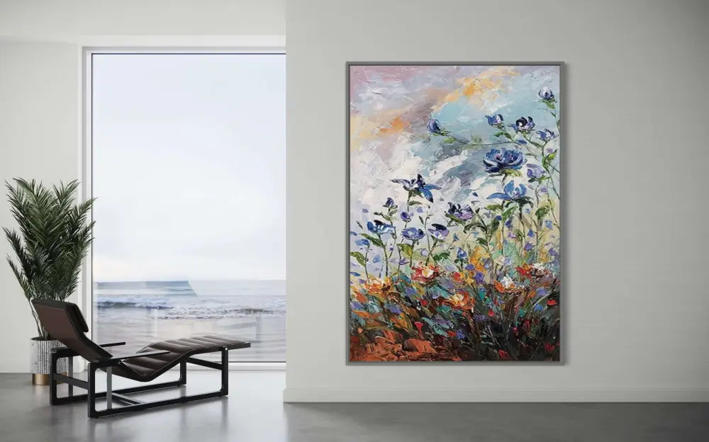 Earth’s Vibrant - Hand Painting